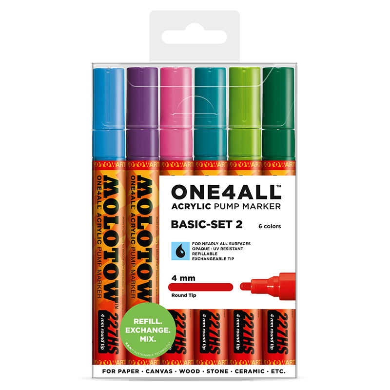 ONE4ALL™ 227HS 4mm 6x - Basic-Set 2 - Clearbox
