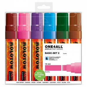 ONE4ALL™ 627HS 15mm 6x - Basic-Set 2 - Clearbox